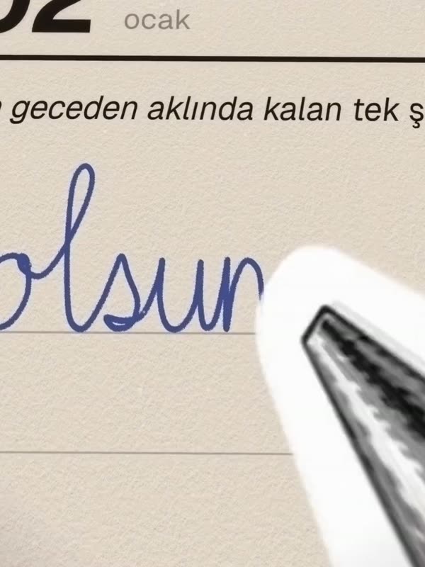 kalemin gözünden: 1 ocak.
