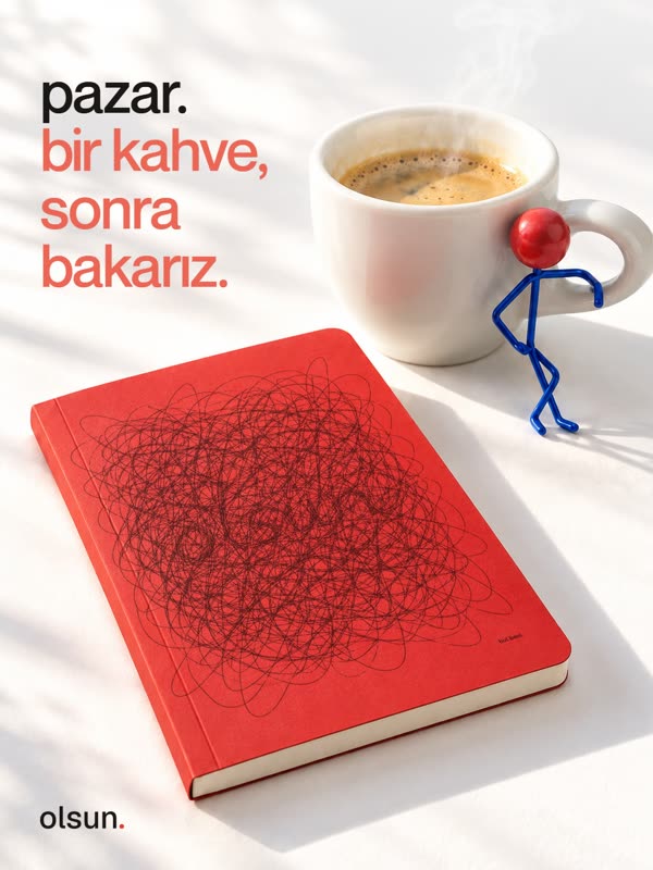 pazar. bir kahve, sonra bakarız.