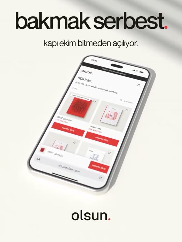 raflar dizildi. bakmak serbest.